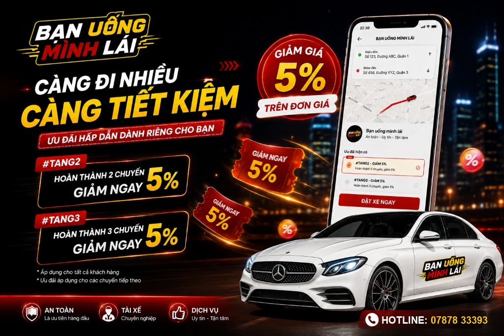 Càng đi nhiều càng tiết kiệm